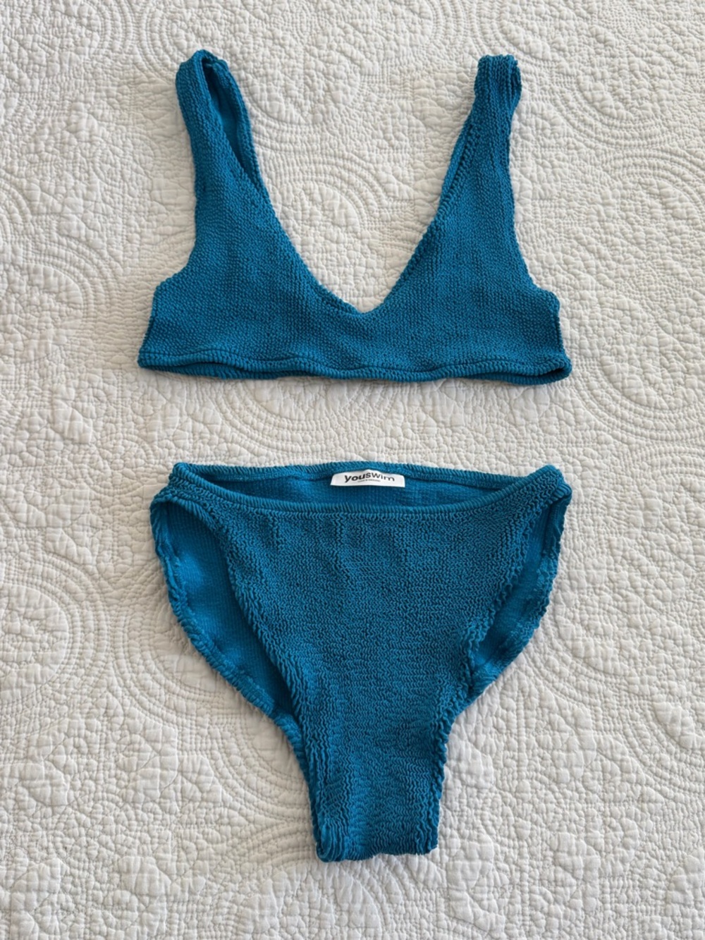 NWOT Youswim Eva Standard Bikini Set in Tide
